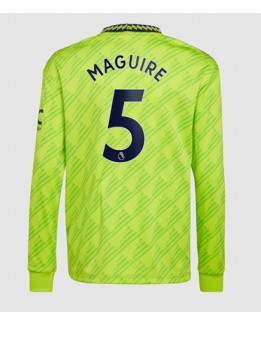 Manchester United Harry Maguire #5 Ausweichtrikot 2022-23 Langarm